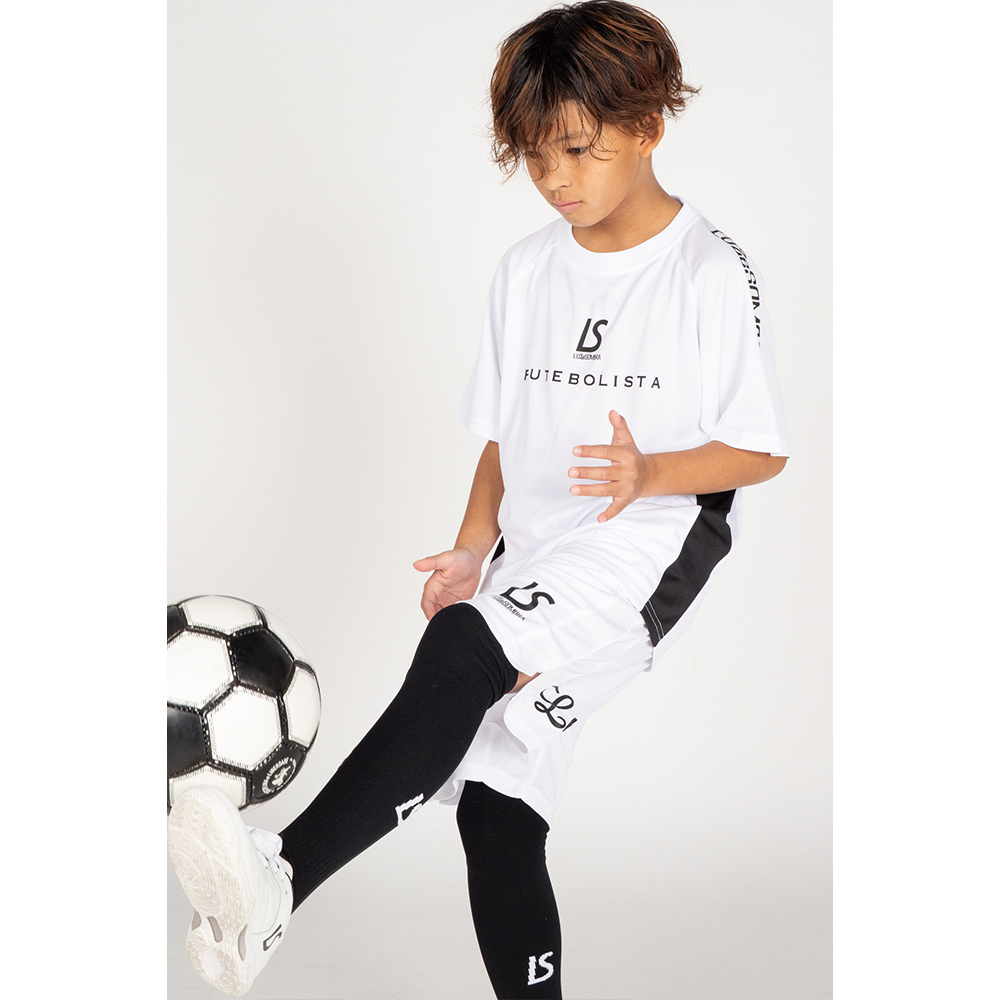 160cm ルースイソンブラ ジュニアプラシャツプラパン上下 ブラック ルースイソンブラ（LUZ e SOMBRA） プラシャツ ジュニア Jr SIMPLE