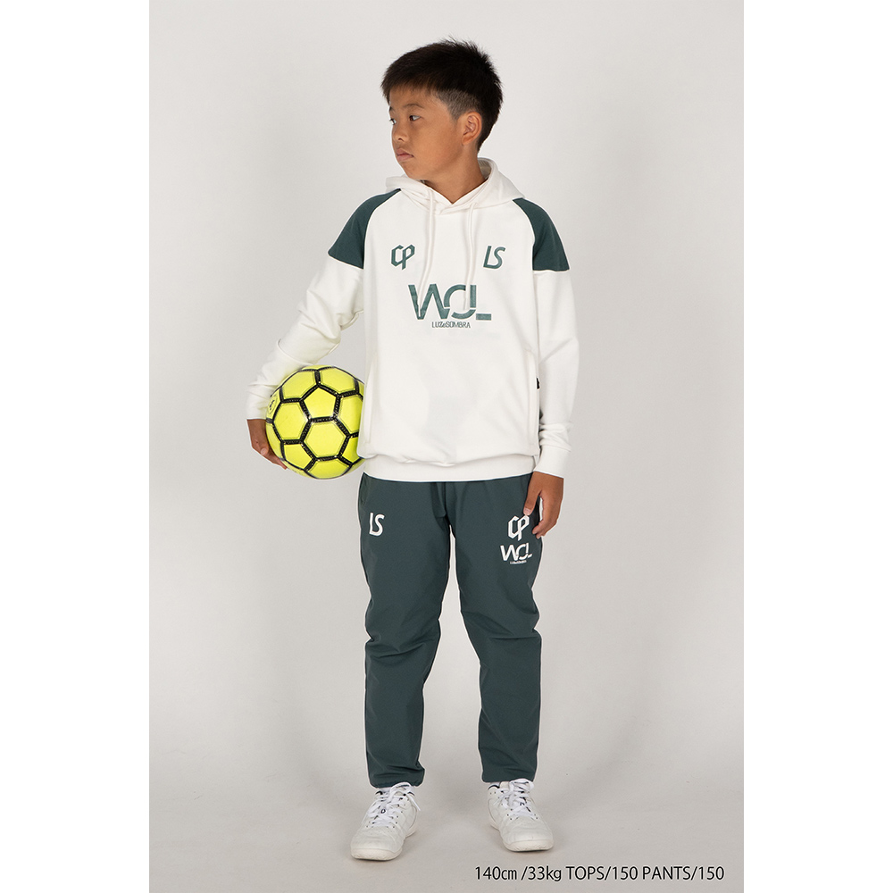 ルースイソンブラ　Jr PULLOVER LOGO JERSEY SET１３０ ルースイソンブラ（LUZ e SOMBRA） ジュニア パーカー CP W.O.L HOODIE