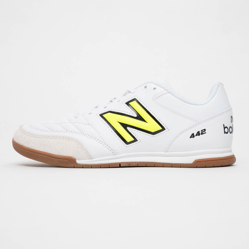 New Balance サッカーシューズ ホワイト/イエロー New Balance サッカートレーニングシューズ｜スパイク、シューズ