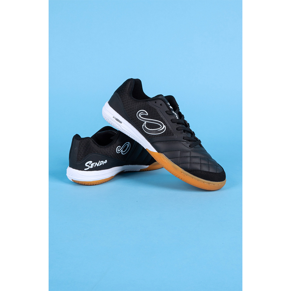 SENDA_センダ フットサルシューズ USHUAIA CLUB 2.0 BLACK/WHITE