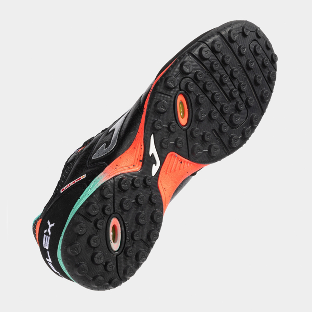 Joma フットサルシューズ ブラック/オレンジ　25cm joma フットサルシューズ（スポーツ用品）（サイズ（cm）：25cm
