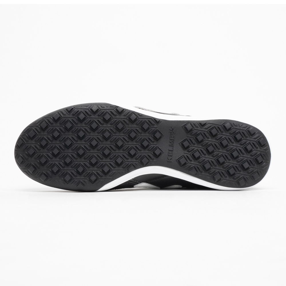 （割引セール 30％OFF）KELME_ケルメ フットサルシューズ  MICHEL TF Black/Whiteの画像