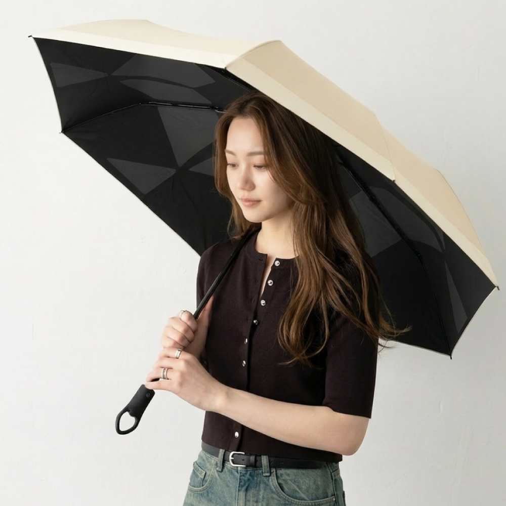 日傘 折りたたみ 完全遮光 晴雨兼用 超軽量 自動開閉 UVカット100 遮光