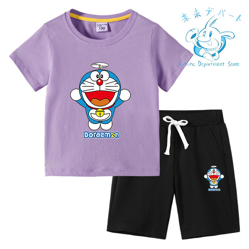 【複数注文送料お得!】ドラえもん Doraemon半袖 短パン 男の子 女の子 上下セット 薄手 柔らかい 春夏服 部屋着 通気性 洗い易い 汚れにくい90-150CM｜future-mall｜05