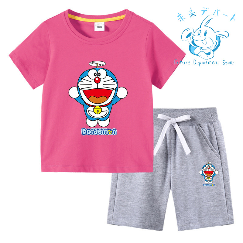 【複数注文送料お得!】ドラえもん Doraemon半袖 短パン 男の子 女の子 上下セット 薄手 柔らかい 春夏服 部屋着 通気性 洗い易い 汚れにくい90-150CM｜future-mall｜08
