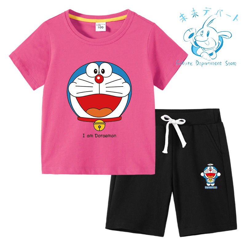 【複数注文送料お得!】ドラえもん Doraemon半袖 短パン 男の子 女の子 上下セット 薄手 柔らかい 春夏服 部屋着 通気性 洗い易い 汚れにくい90-150CM｜future-mall｜07