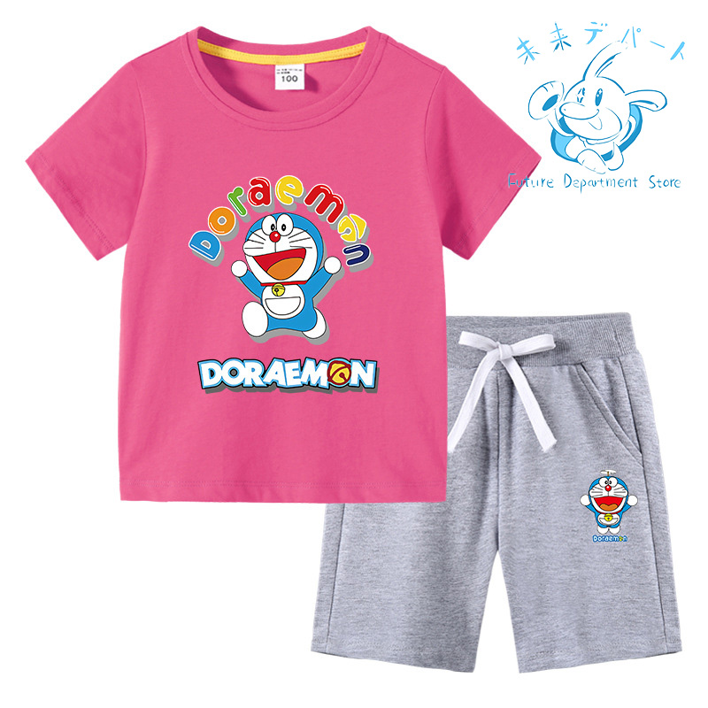 【複数注文送料お得!】ドラえもん Doraemon半袖 短パン 男の子 女の子 上下セット 薄手 柔らかい 春夏服 部屋着 通気性 洗い易い 汚れにくい90-150CM｜future-mall｜08