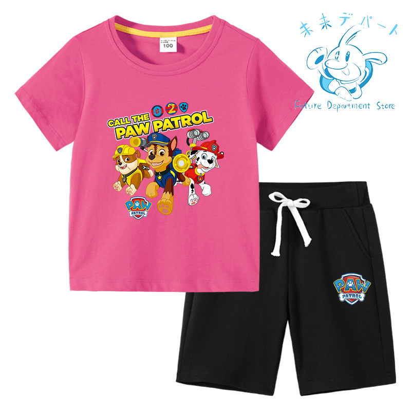 【送料無料】パウパトロール Paw Patrol半袖 短パン 男の子 女の子 上下セット 薄手 柔らかい 春夏服 部屋着 通気性 洗い易い 汚れにくい90-150CM｜future-mall｜07