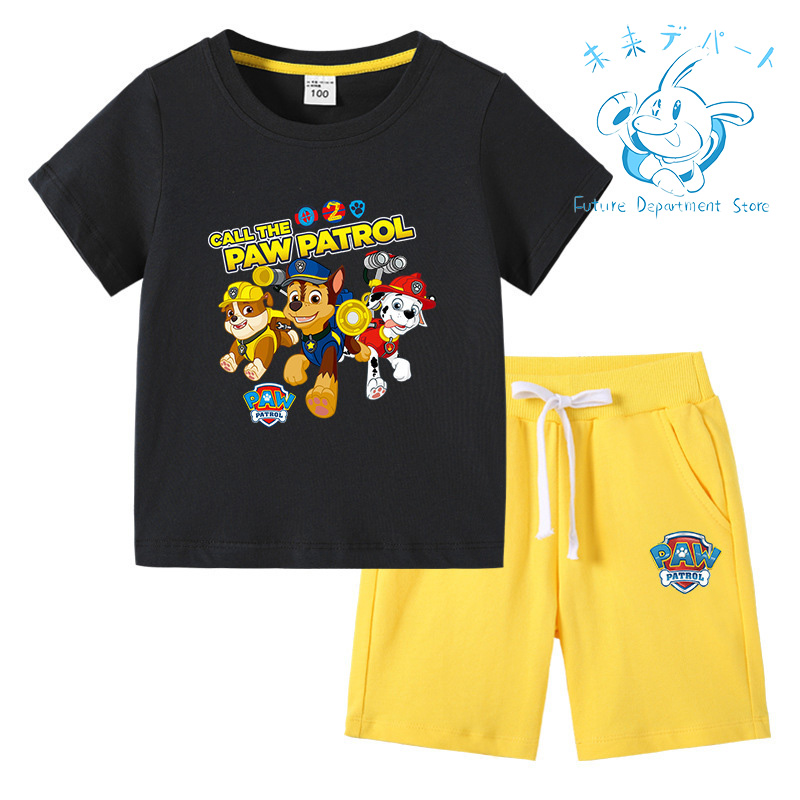 【送料無料】パウパトロール Paw Patrol半袖 短パン 男の子 女の子 上下セット 薄手 柔らかい 春夏服 部屋着 通気性 洗い易い 汚れにくい90-150CM｜future-mall｜14