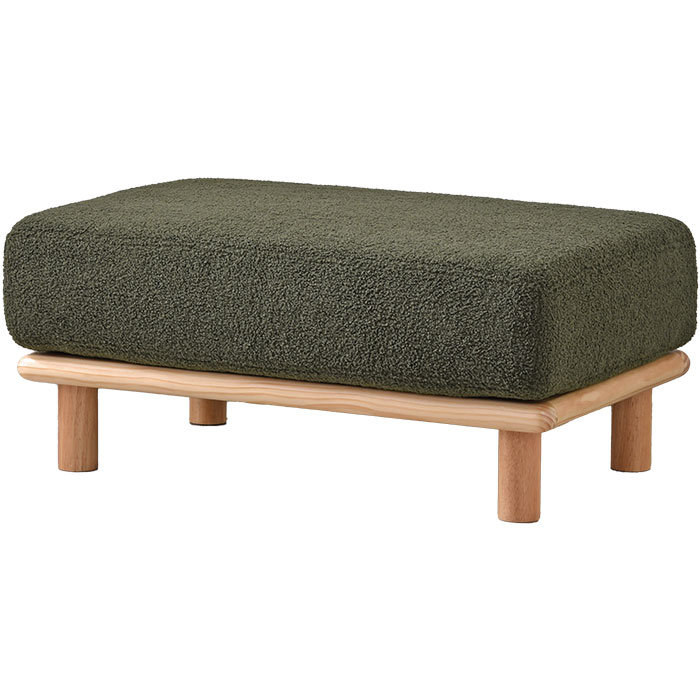 ワイエムワールド スツール 木製 おしゃれ 椅子 北欧 四角 ブークレ