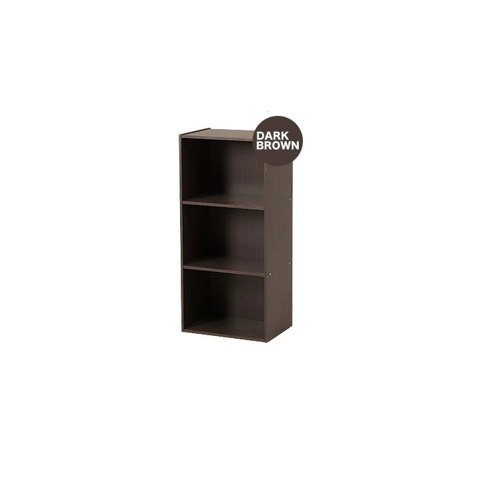 本棚 書棚 収納ラック カラーボックス 3段 4個セット : 収納 本棚&食器