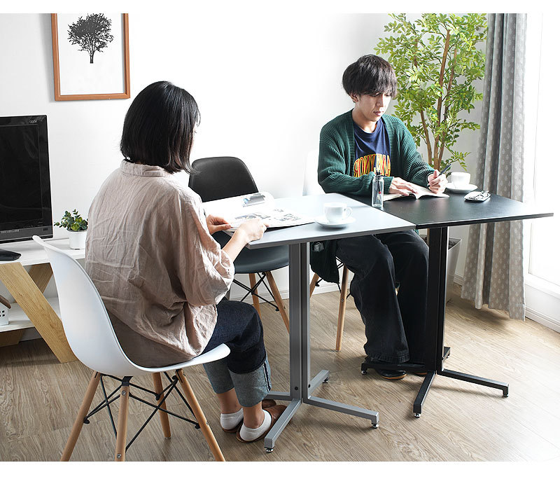 テーブル 正方形 60×60 一本脚 机 高さ73cm スクエアテーブル テーブル 正方形 60×60 一本脚 机 高さ73cm スクエアテーブル