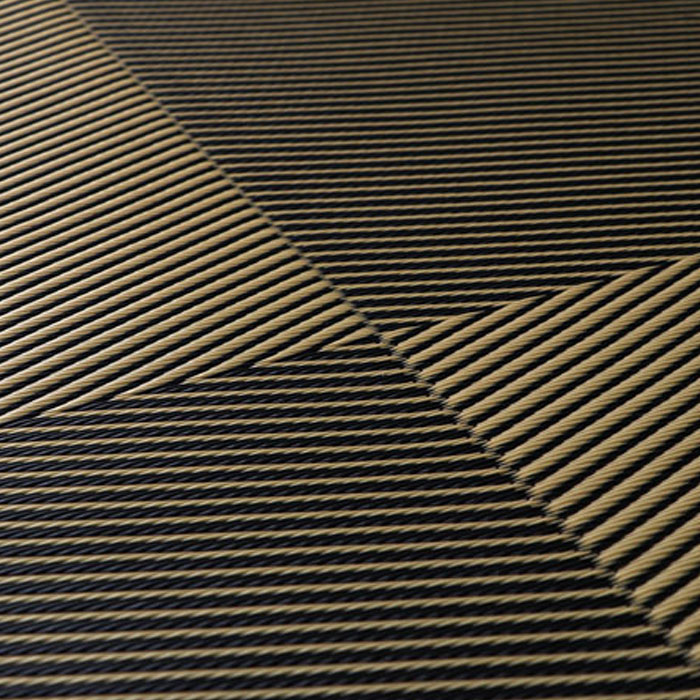 日本製 洗える カーペット 261×352cm ござ ラグ 江戸間 6畳 長方形