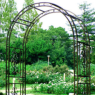 ガーデンアーチ 幅137cm ローズアーチ バラクレマチスアーチ 園芸