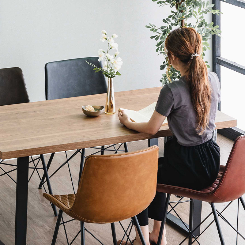 【テーブル単品販売】ダイニングテーブル 食卓 4人用 2人用 幅140cm ダイニングテーブル DT-06-140｜オシャレな4人掛け