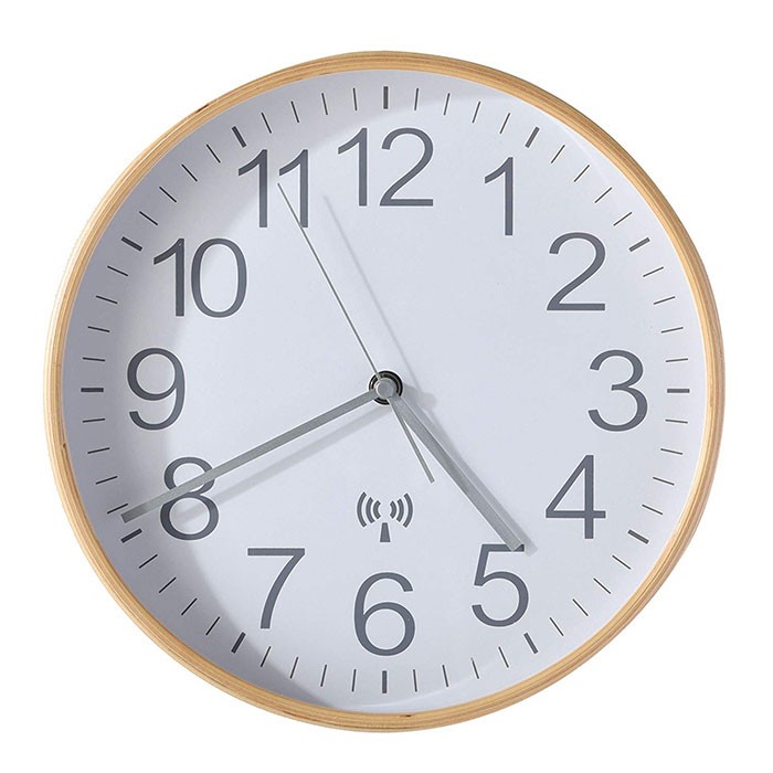 時間合わせ不要 電波 壁掛け時計 掛け時計 電波時計 掛時計 時計 おしゃれ 北欧 壁掛け 木製 かけ時計