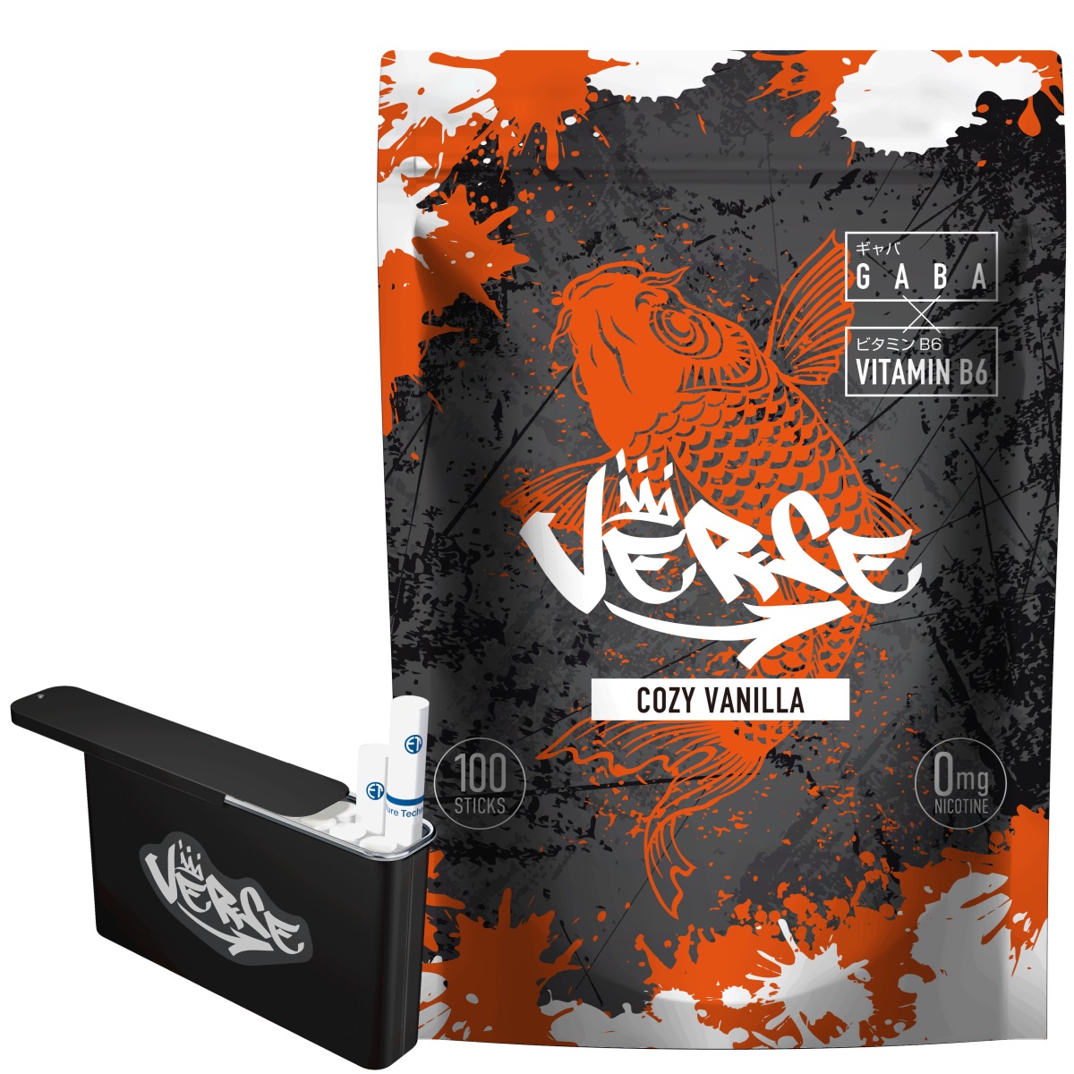 VERSE バース 収納ケース付 カフェイン ブドウ糖 固形 gaba 亜鉛 マカ |  | 04