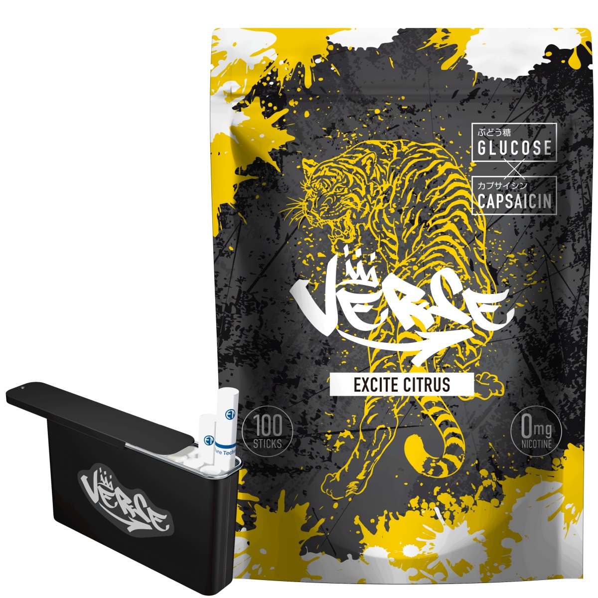 VERSE バース 収納ケース付 カフェイン ブドウ糖 固形 gaba 亜鉛 マカ |  | 02