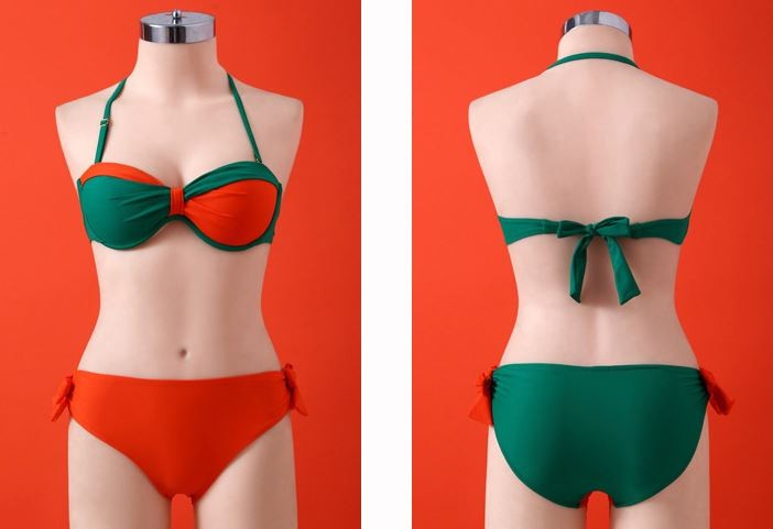 水着 ビキニ レディース セクシー アシンメトリー パレオ 3点
