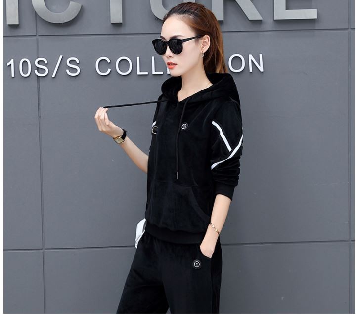 セットアップ レディース ベロア スウェット 上下 送料無料 : ふわふわ