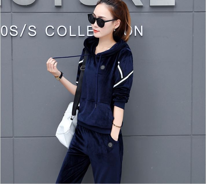 セットアップ レディース ベロア スウェット 上下 送料無料 : ふわふわ