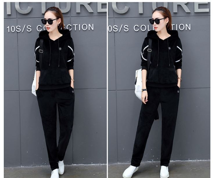 セットアップ レディース ベロア スウェット 上下 送料無料 : ふわふわ