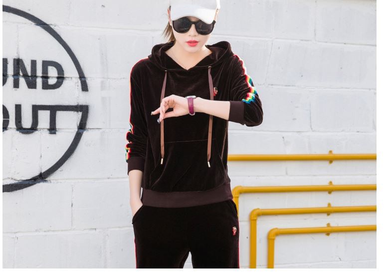 セットアップ レディース ベルベット ジャージ 上下セット 長袖 送料