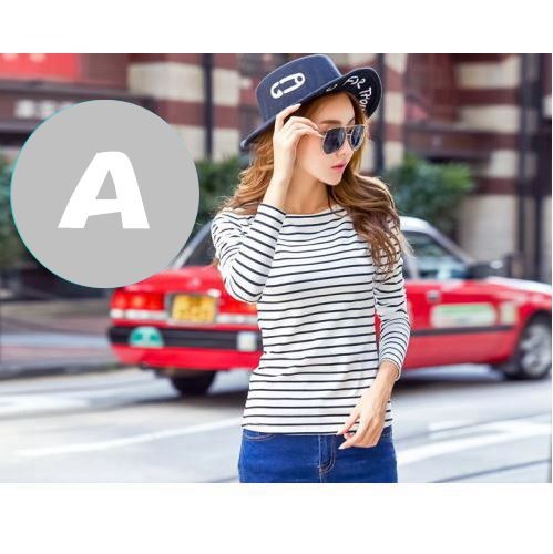 カットソー レディース 長袖 ボーダー tシャツ 送料無料 : ふわふわり