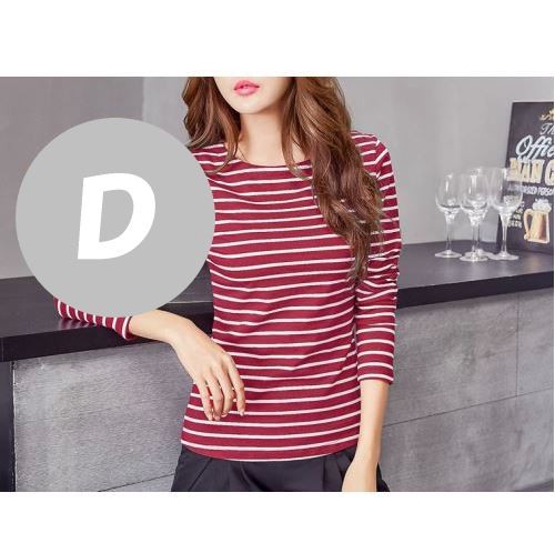 ★riri0925★ドゥロワー ボーダーカットソー サイズ1 カットソー レディース 長袖 ボーダー tシャツ 送料無料 : ふわふわり