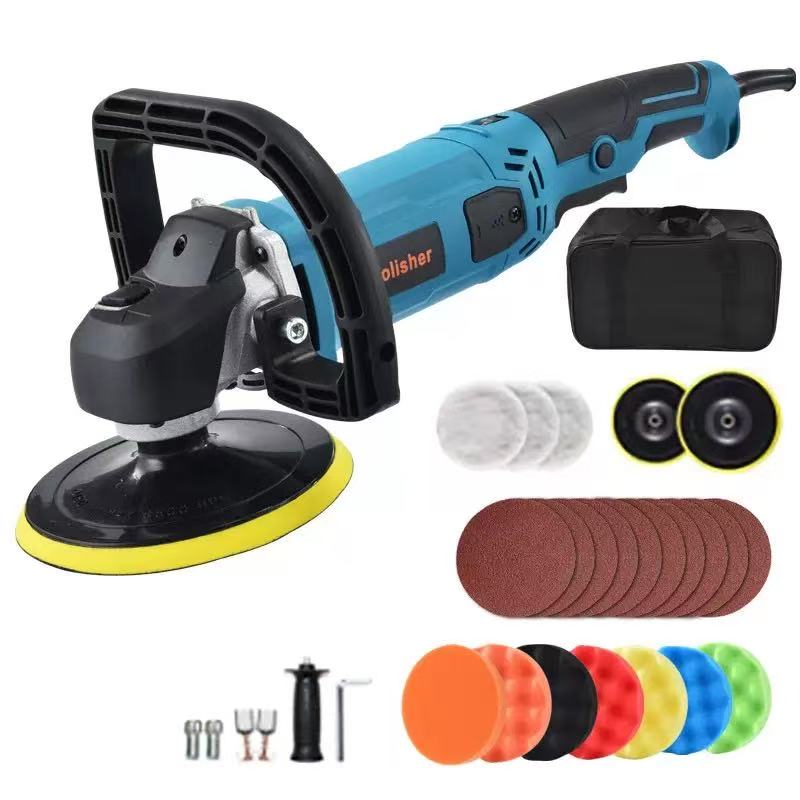 電動ポリッシャー  シングルアクション ポリッシャー 6段階変速 コードレス ポリッシャー コードレス 電動ドリル  バフ コードレス