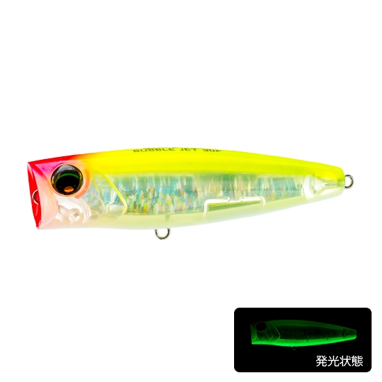 DUEL（デュエル） L-ブルー バブルジェット 90F 23.5g ポッパー 青物