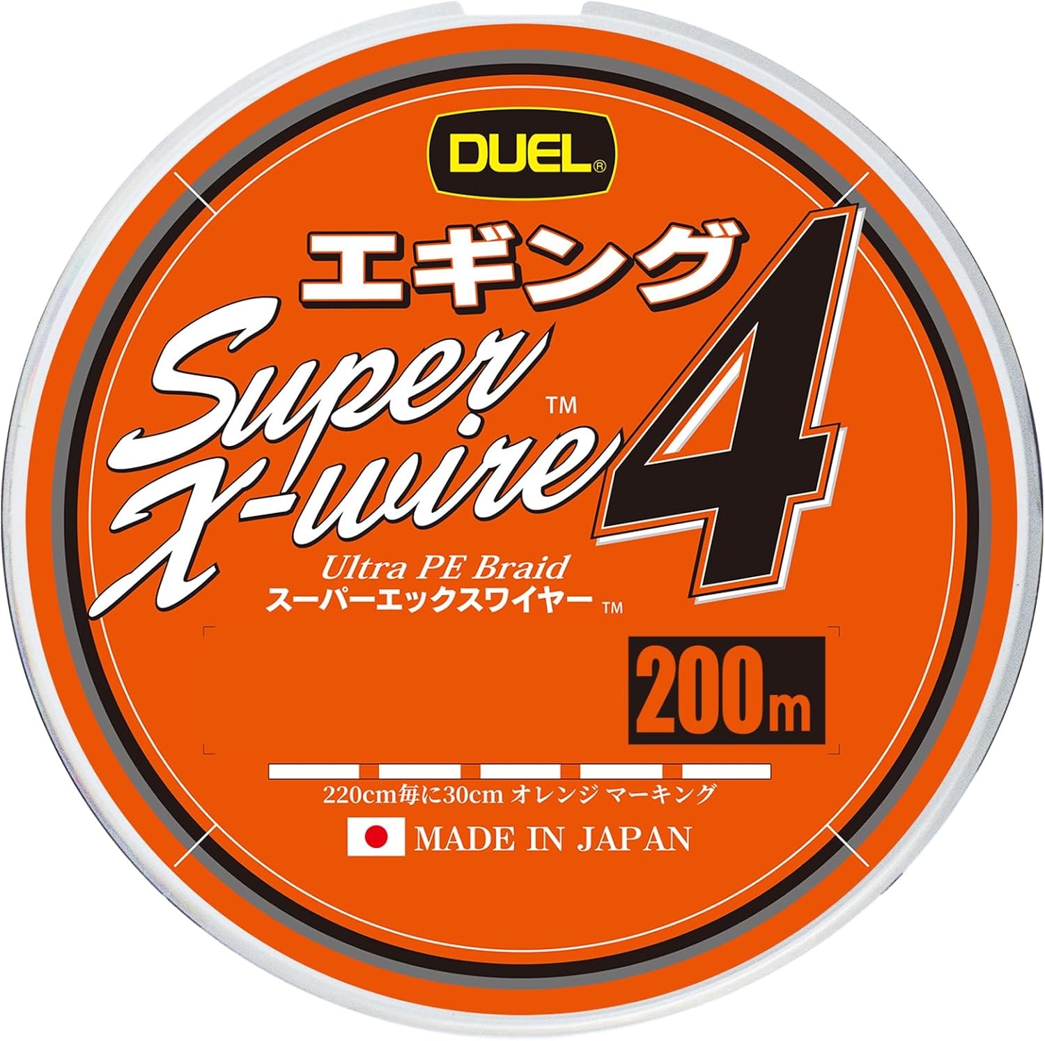 DUEL (デュエル) PEライン スーパーエックスワイヤー8  1.5号4個 スーパーエックスワイヤー™8 - 釣具の総合メーカー デュエル