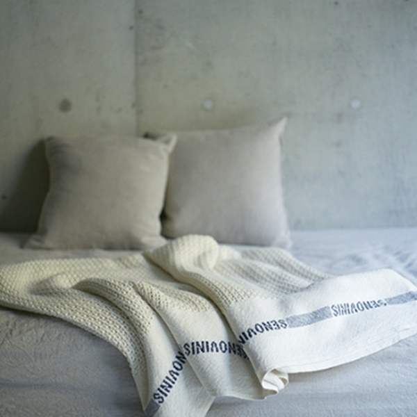 fog linen work フォグリネンワーク コットンブランケット