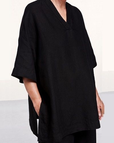 marimekko マリメッコ トップス リネン Vita Solid チュニック
