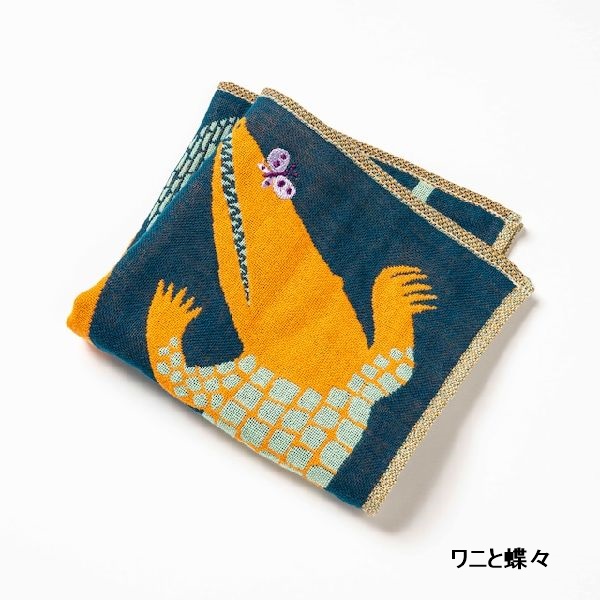 moritaMiW ガーゼハンカチ MiW style ドードー ワニ ウサギ