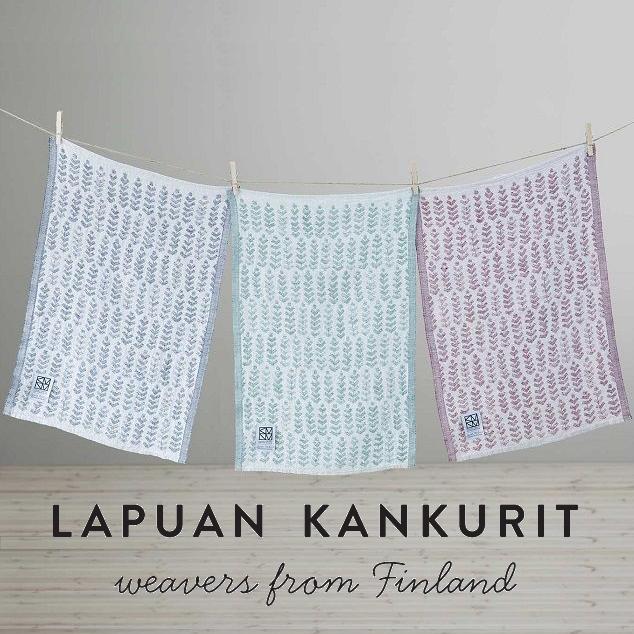 ラプアンカンクリ Lapuan Kankurit リネン マルチタオル Ruusu
