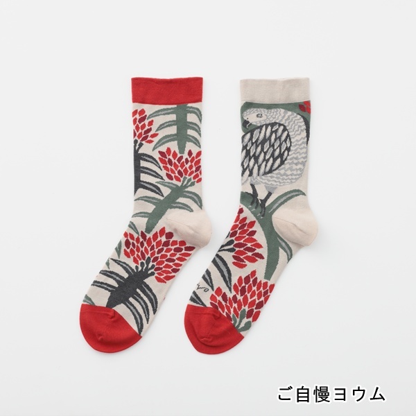 moritaMiW 靴下 モリタミウ アシンメトリー 日本製 ソックス 全6種類