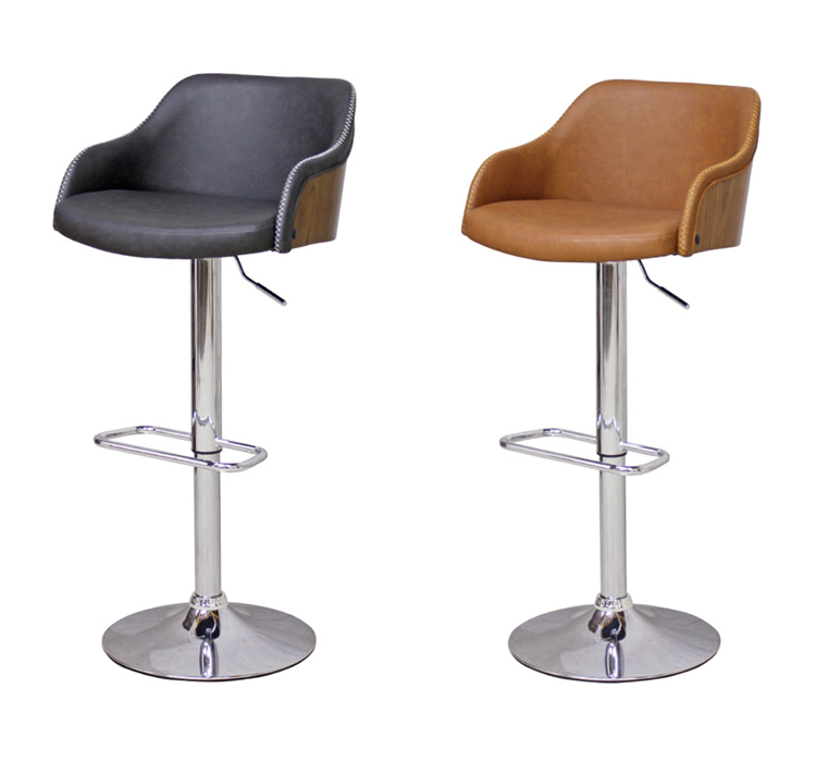 カウンターチェア バーチェア ハイチェア おしゃれ 北欧 背もたれ付き