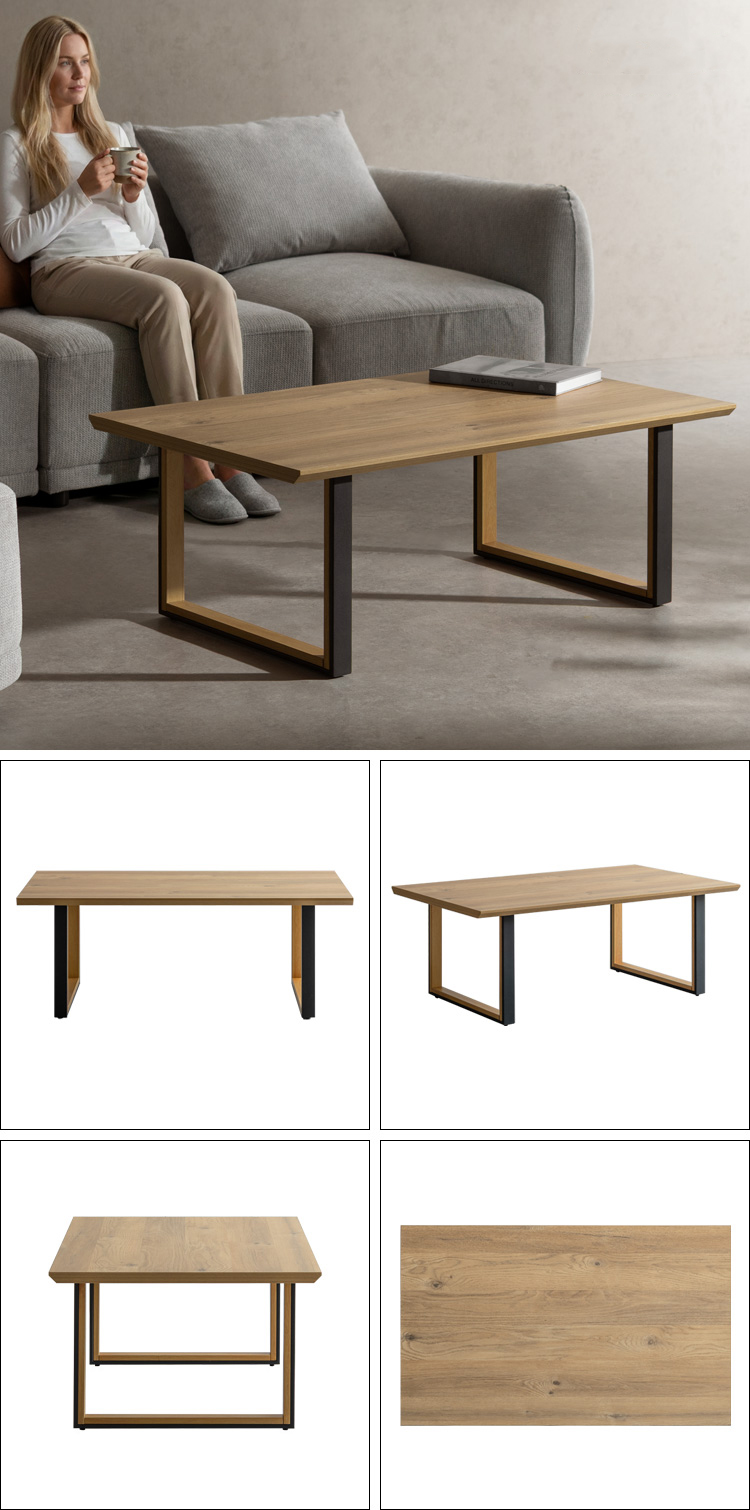 センターテーブル 幅100cm 木目調 メラミン天板 ローテーブル 傷に強い