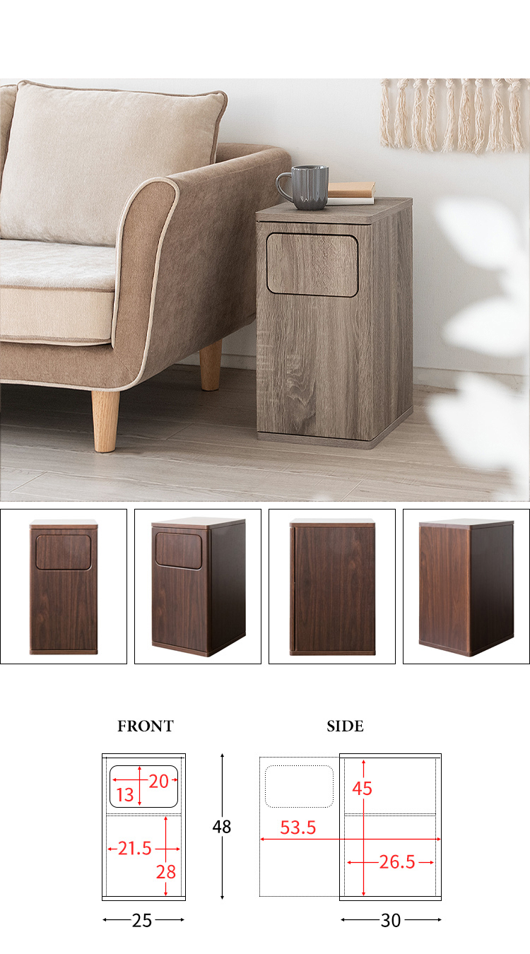 ゴミ箱 ごみ箱 ダストボックス 20L スリム 薄型 縦型 ふた付き