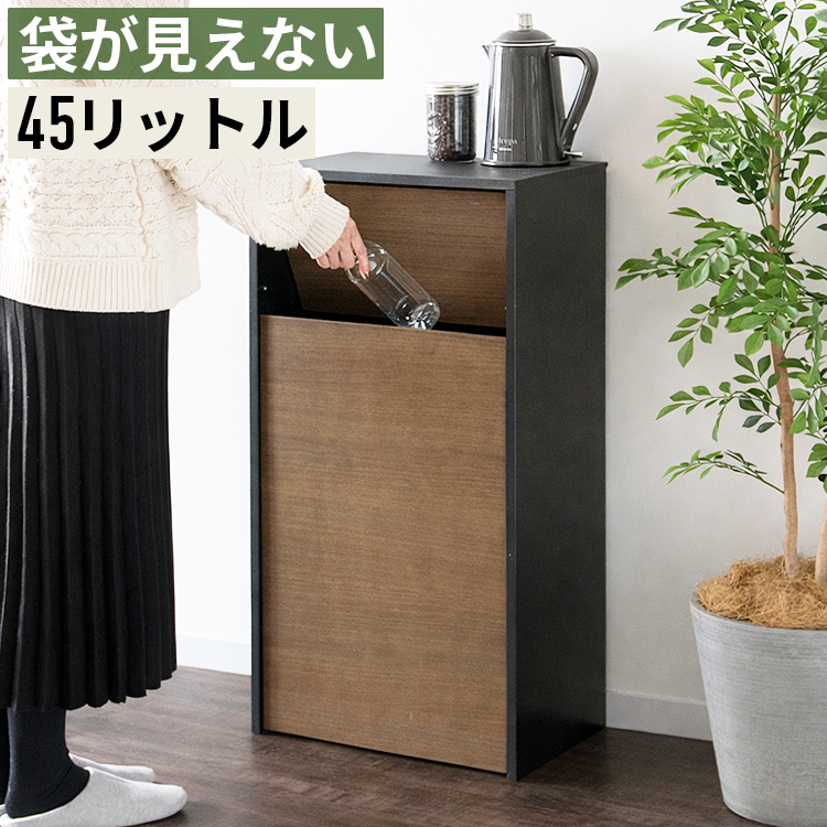 ゴミ箱 45L 45リットル スリム おしゃれ ごみ箱 ダストボックス