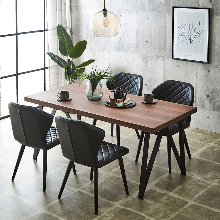 ダイニングテーブル 4人用 4人掛け 幅160cm 奥行80cm 食卓テーブル