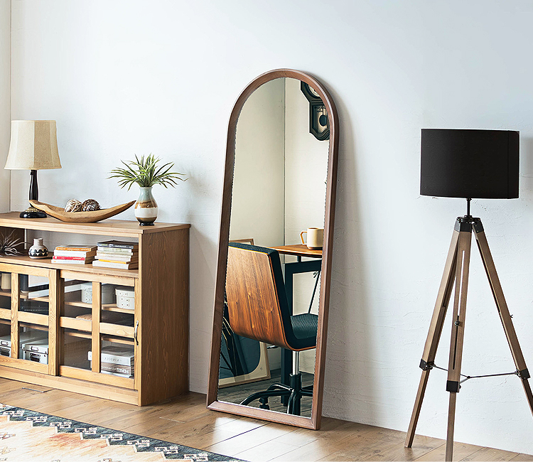 アーチ ミラー 全身 全身鏡 姿見鏡 全身ミラー 大型ミラー ワイド