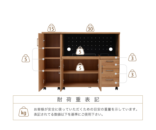 キッチンカウンター 幅120 作業台付き 4582222668122-img.jpg