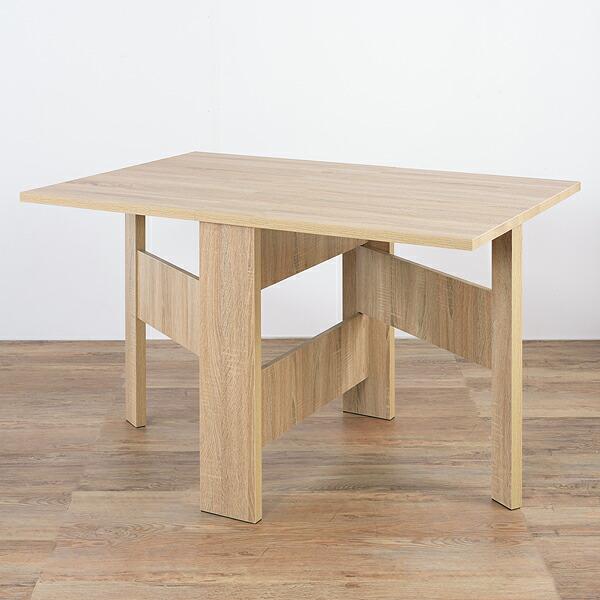 ダイニングテーブル 4人用 2人用 テーブル ダイニング おしゃれ 北欧 伸長式 食卓テーブル カフェテーブル 折りたたみダイニングテーブル 120 木製 折りたたみ｜g-balance｜02