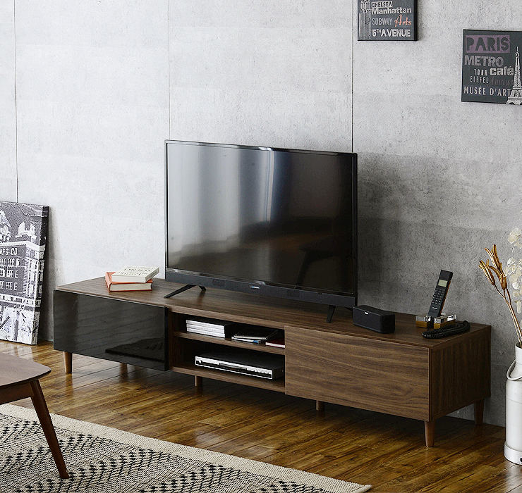 テレビ台 幅180cm テレビボード ローボード tv台 tvボード 収納 ロー