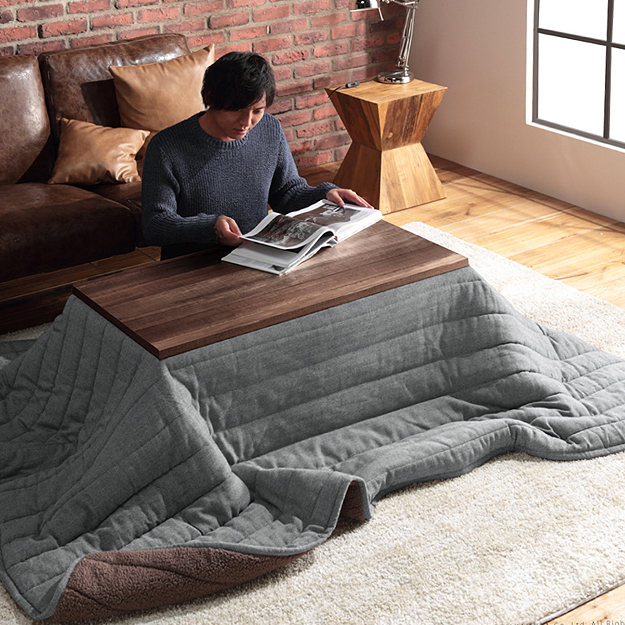 KOIZUMI コイズミ 家具調こたつ 布団セット 90×60cm 80×80cm