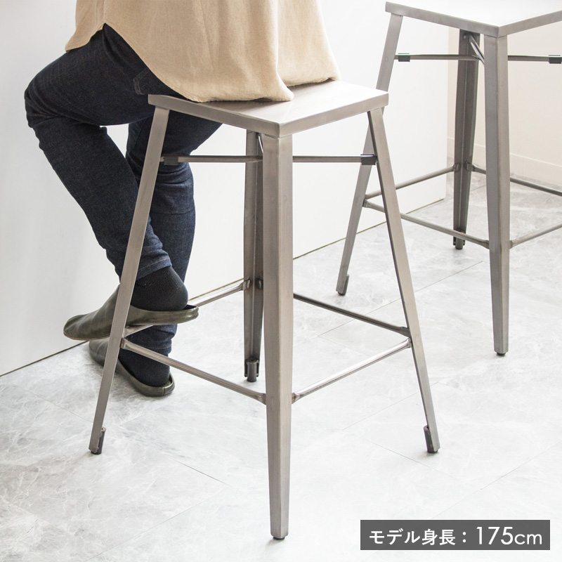 希少　美品　アンティーク ハイスツール バースツール　カウンターチェア バースツール スタイリッシュ シンプル バーチェア ハイスツール