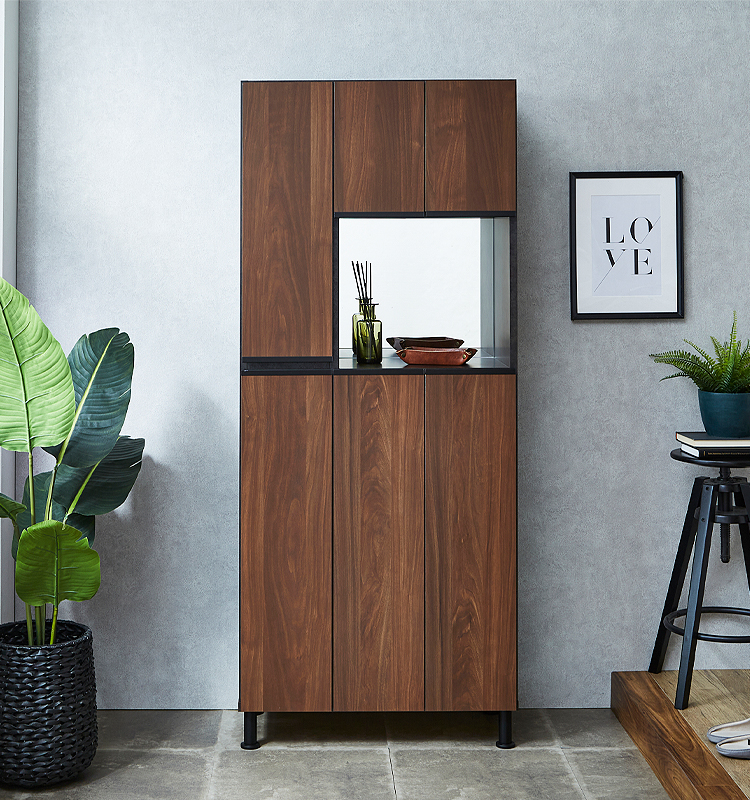 靴箱 下駄箱 スリム 靴箱収納 おしゃれ ハイタイプ 幅75cm 消臭 完成品