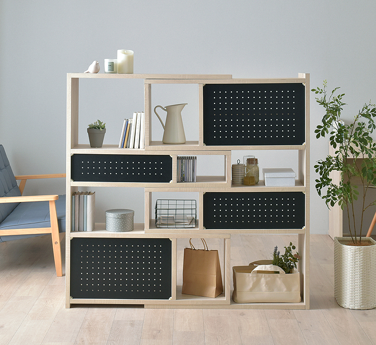 伸縮ラック 本棚 オープンラック L字 コーナーラック 幅90cm 120cm